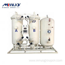 Oxygen plant process flow chart